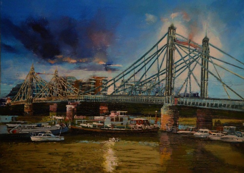  Evening Light         Albert Bridge - Click For More