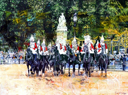 Horse Guards at Canada Gate - Click For More