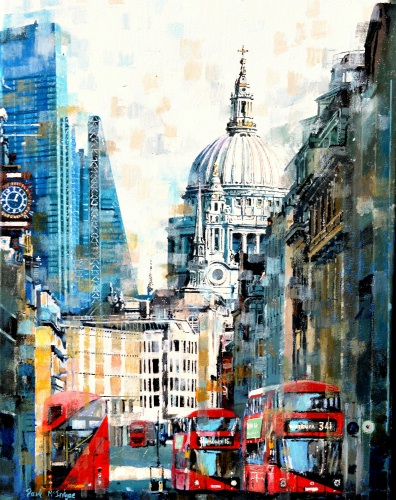 St Paul's from Fleet Street - Click For More