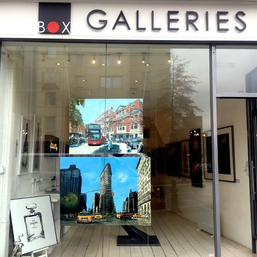 McIntyre art spotted at the BOX GALLERIES - Click For More