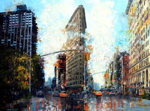 Approaching The Flatiron - Click For More